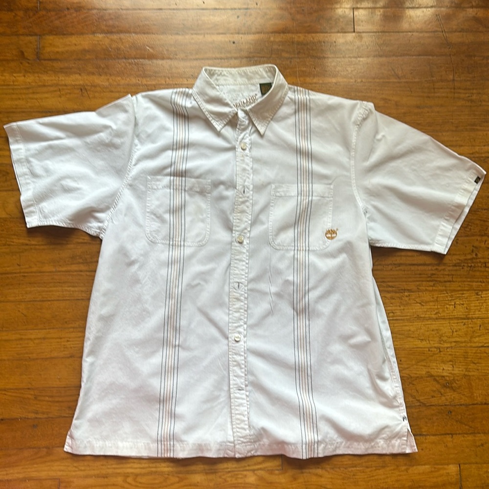 Vintage timberland shirt size XL